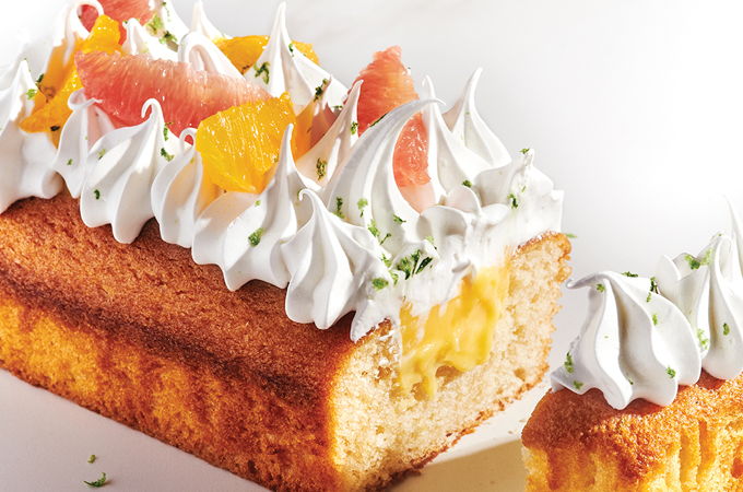 Quatre-quarts aux agrumes