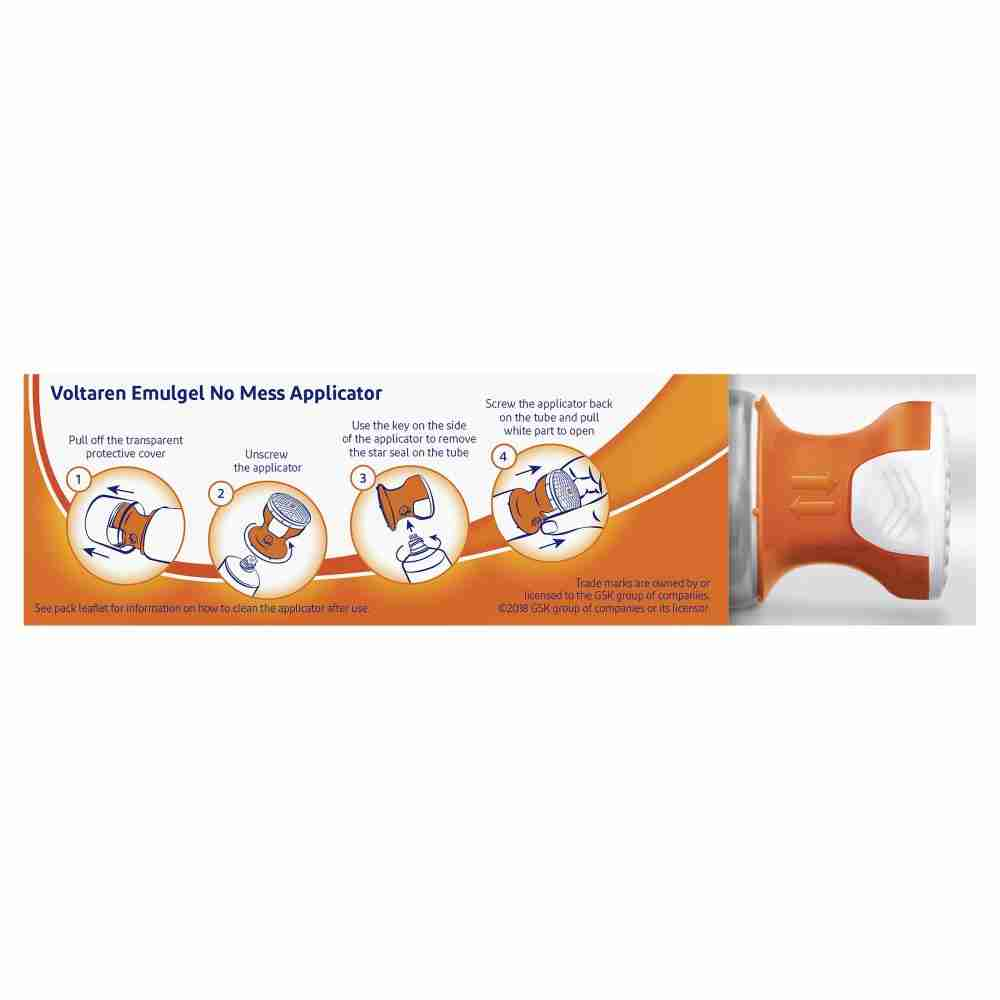 Voltaren Emulgel No Mess Applicator 75g - Image 5