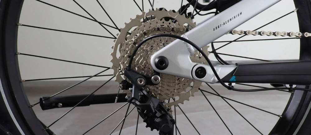 BULLS Iconic full suspension electric bike drivetrain
