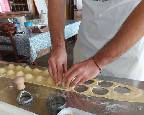 Cooking classes Agerola: Cooking class on fresh pasta and tiramisu
