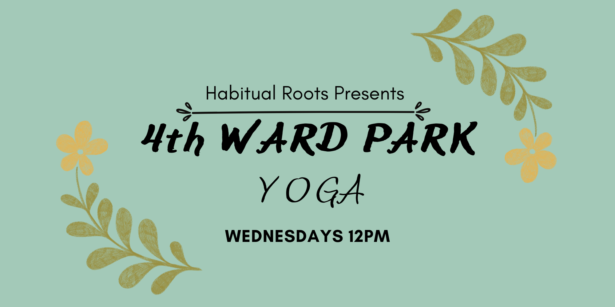 Yoga Lunch Flow at 4th Ward Park  promotional image