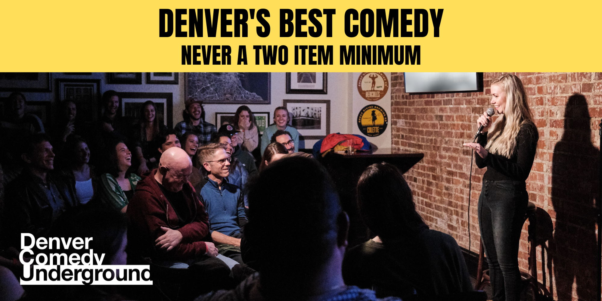 Denver Comedy Underground Stand Up promotional image