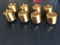 Mapleshade Threaded Megafoot Brass Footers 2