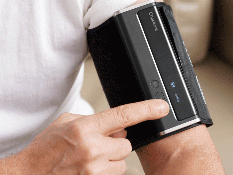 Checkme BP2A Bluetooth Wireless Upper Arm Blood Pressure Monitor 