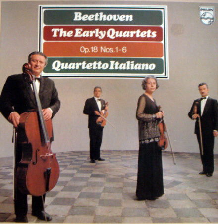 Philips / QUARTETTO ITALIANO, - Beethoven The Early Qua...