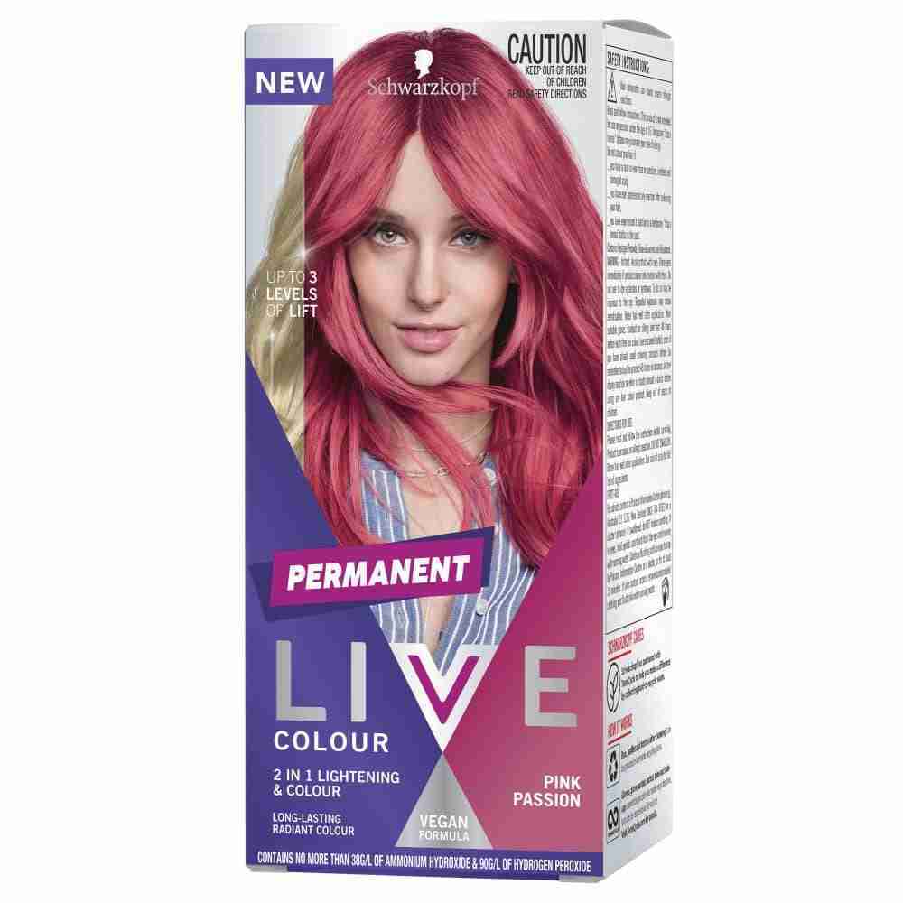Schwarzkopf Live Colour Permanent Pink Passion - Image 2