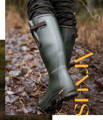 Arxus boots being worn in the countryside