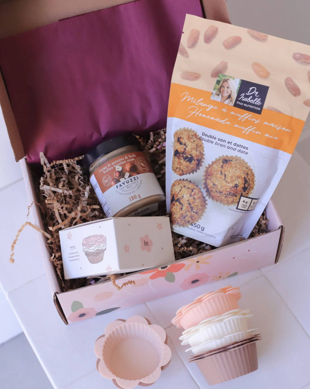 Boite cadeau hote-hotesse gourmande