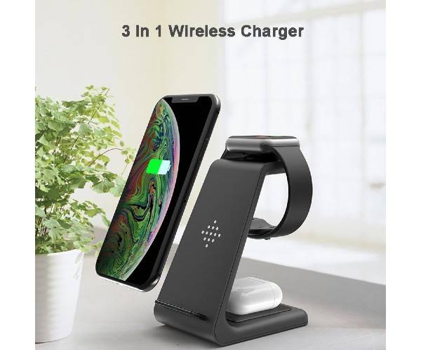 3 In 1 Wireless Charger iPhone Stand