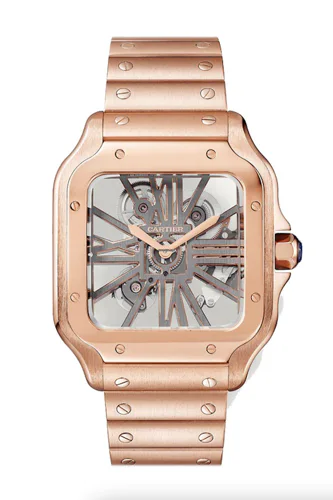 Cartier Santos De Cartier Skeleton WHSA0016