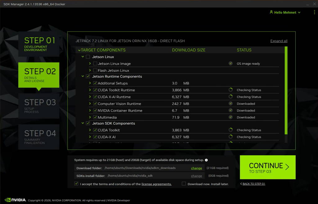 SDK Manager step-2