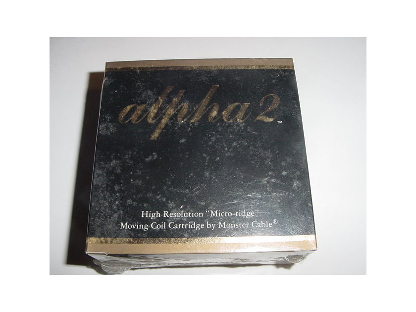 Monster Cable Alpha-2 HO cartridge LOMC ZYX brand  new sealed micro-ridge