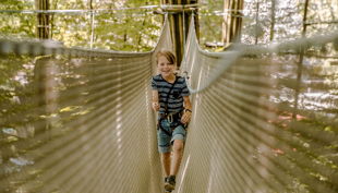 kinderparcours kletternetz