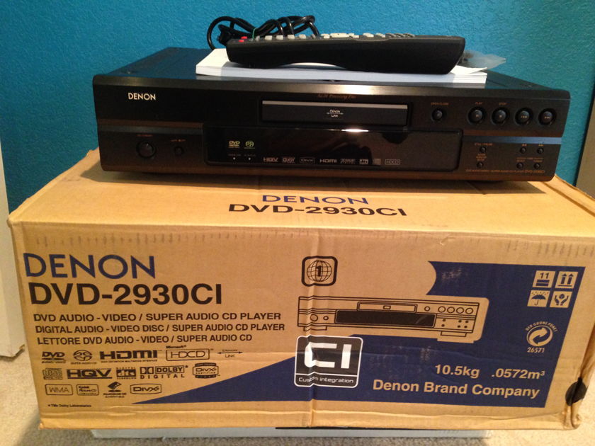 Denon DVD-2930 CI upscaling DVD/ CD/ SACD/ DVD-Audio Player