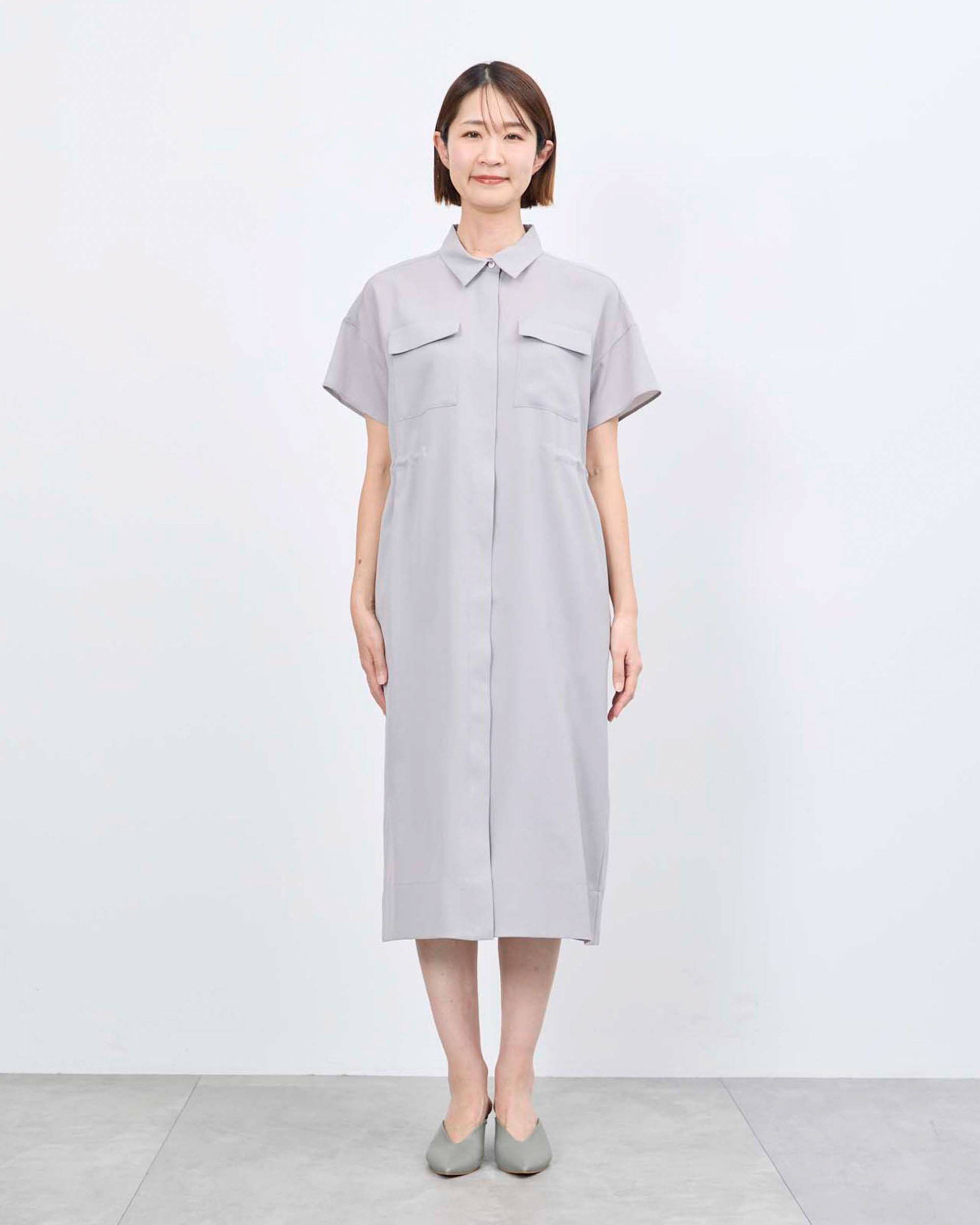 soeju　ロングシャツワンピース ロングシャツワンピース - SOÉJU online store｜上質な大人の