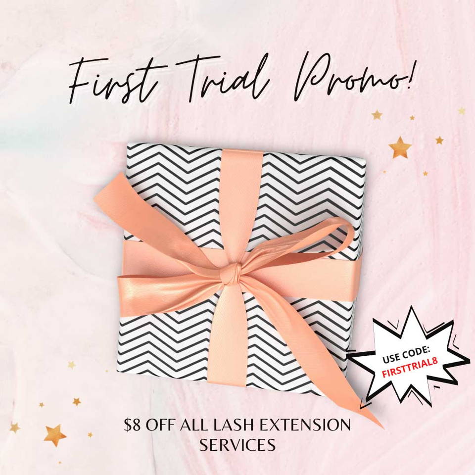 project lash studio first trial promo