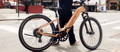 Aventon Aventure electric bike on Chinatown street