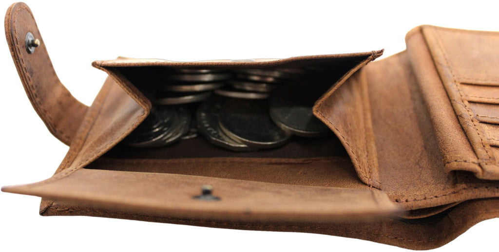 RFID Lined Hunter Leather Wallet Style 12047 - Image 9