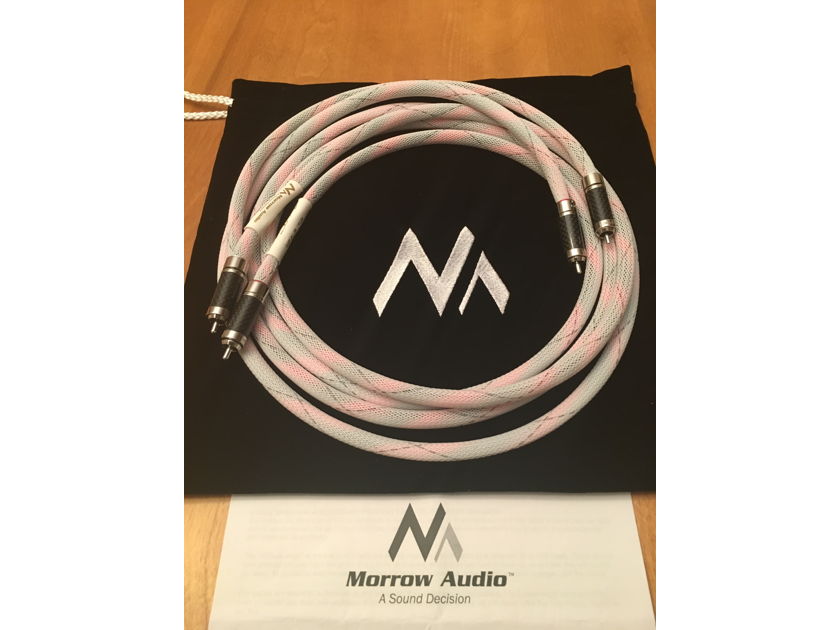 Morrow Audio Elite Grand Reference 2M RCA Interconnects