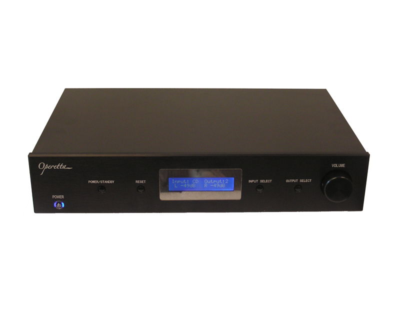 Jaton Operetta RC2000S 2.1 CH Pre-Amplifier with Digital input & XLR in/output, RCA Bi-Amp & LFE outputs