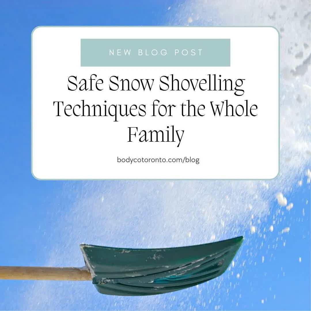 Safe Snow Shovelling Techniques for Families: How to Prevent Injuries This Winter