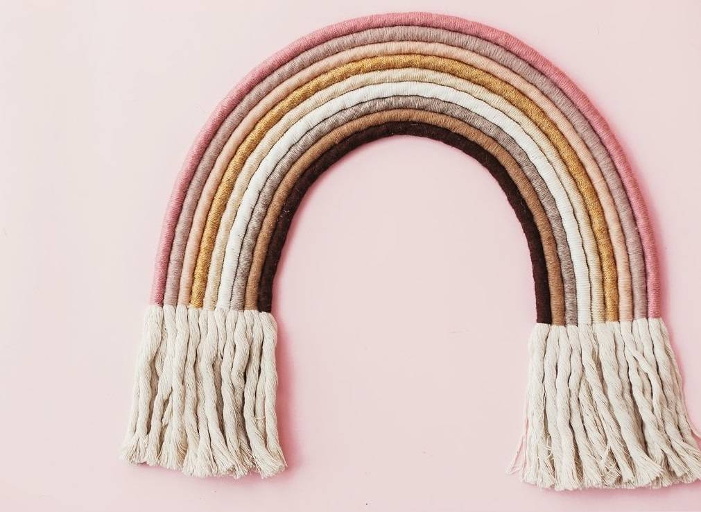 How To Make Macrame Rainbow