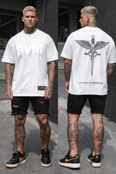 Premium GVNI "Discipline" designer tee - Image 2