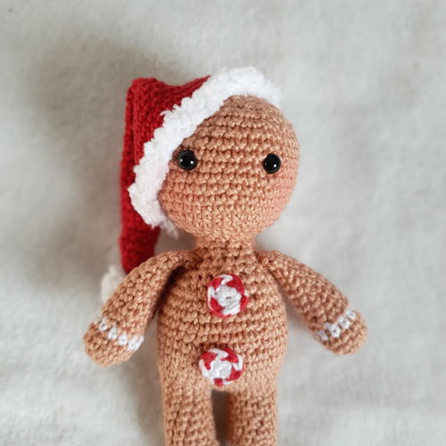 Amigurumi - Peperkoekmannetje Pepper