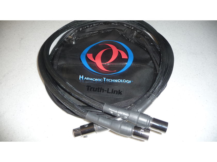 Harmonic Technology TruthLink 1M XLR Y-cable Original owner like new!