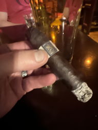 @ Kells Cigar Room, with the humble moderator 
