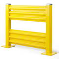 Warehouse Safety Guard Railing Yellow