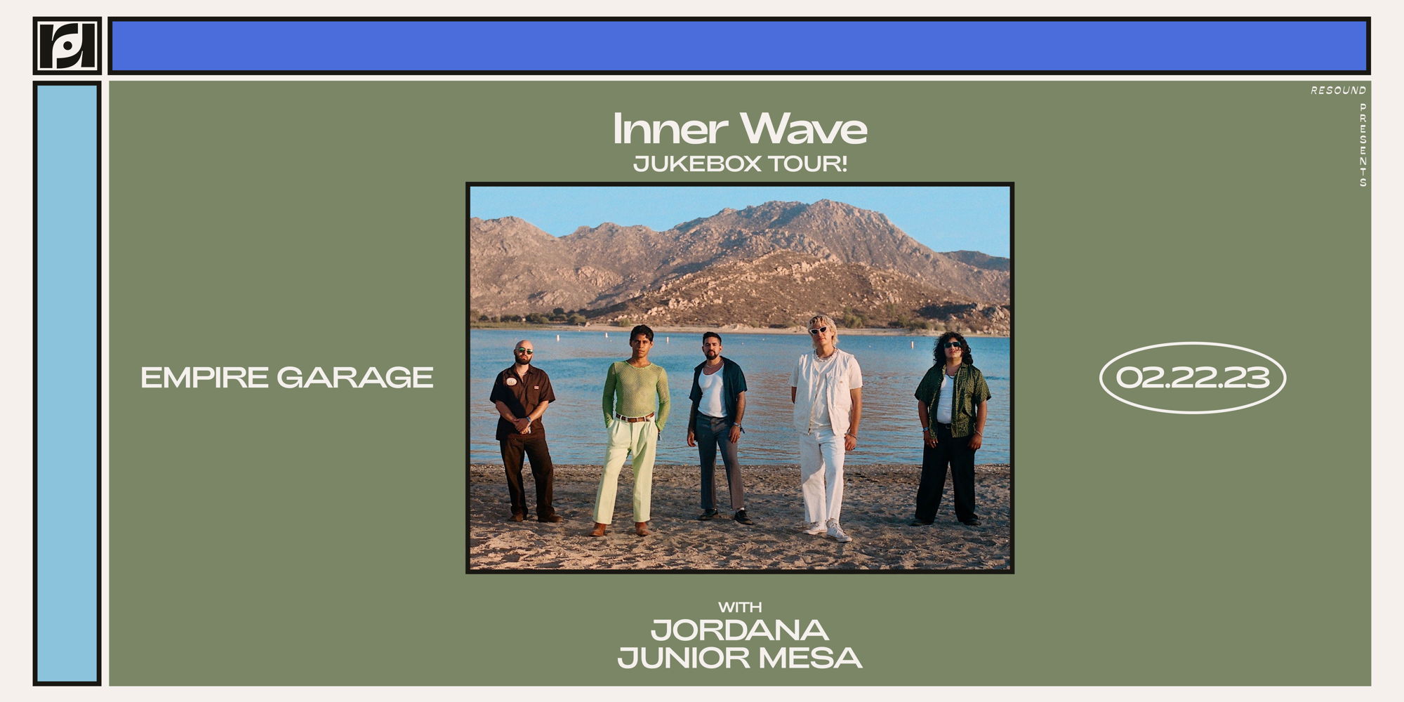 Resound Presents: Inner Wave - Jukebox tour! w/ Jordana and Junior Mesa -2/22 promotional image