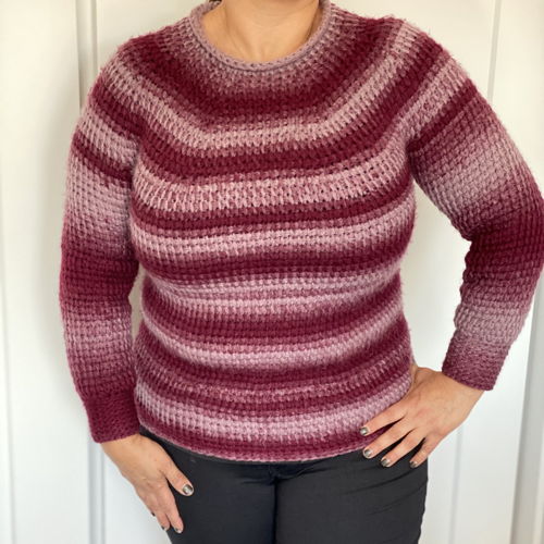 Confetti or not sweater (tunisch haken, NL)