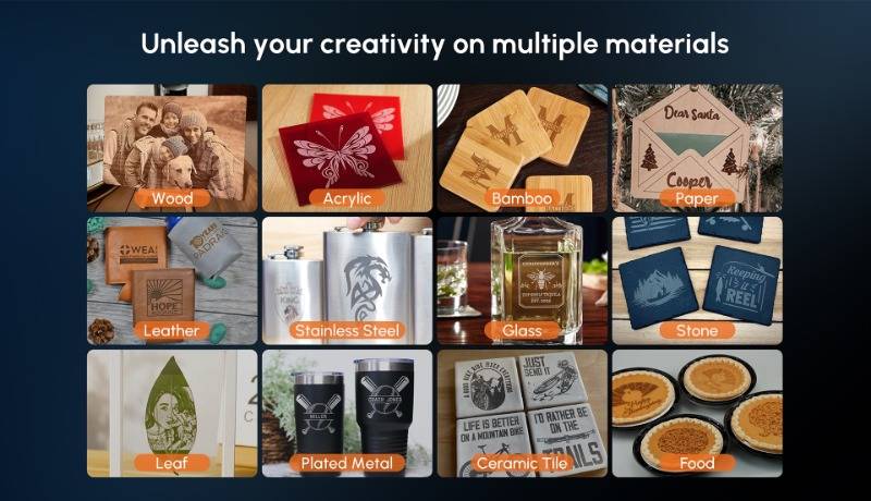 Unleash your creativity on multiple materials