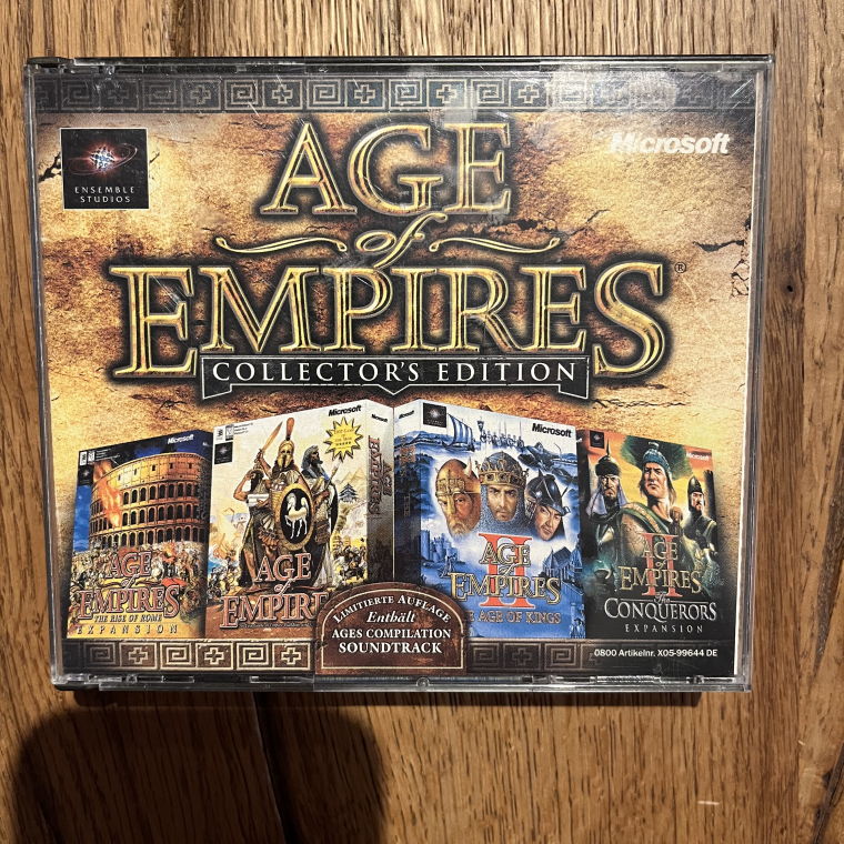 Age of empires 1&2 for pc cds collectors edition