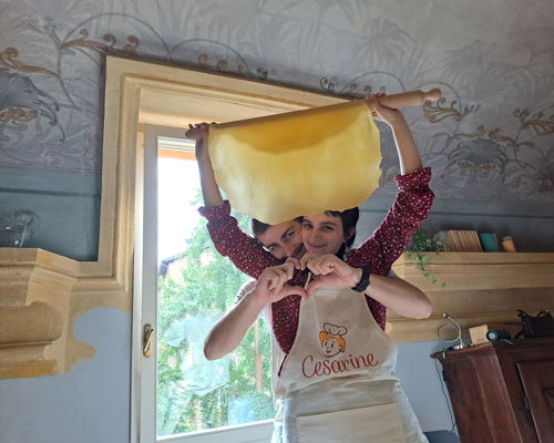 Corsi di cucina Bologna: Tagliatelle verdi e gialle: corso di pasta per coppie