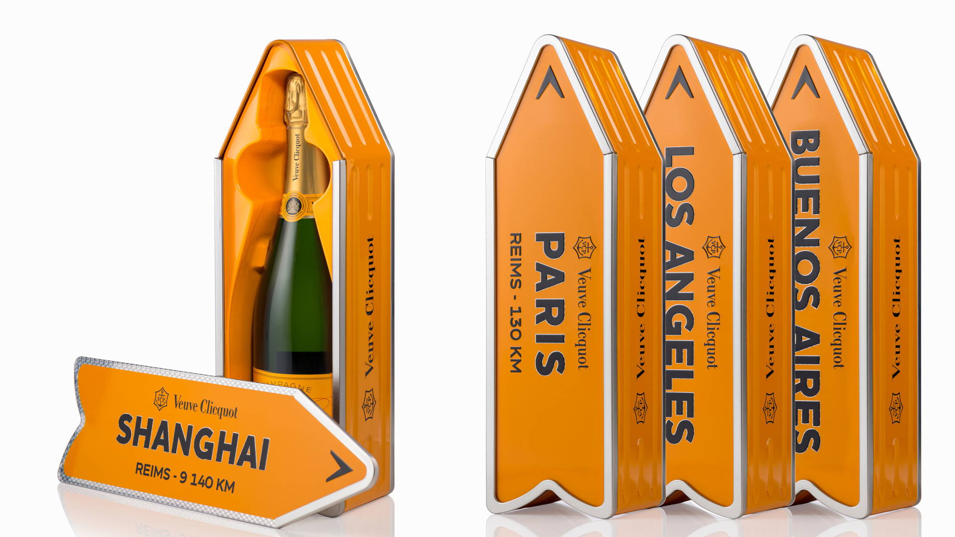 Check Out The Beautiful Packaging for Clicquot Arrow