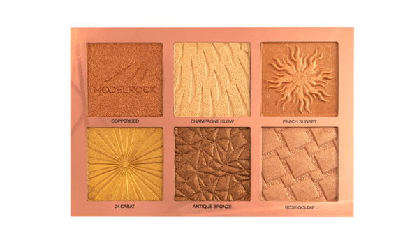 MODELROCK GLOW YOUR WAY 6-Shade Highlighter Palette *VOLUME 2* - Image 4