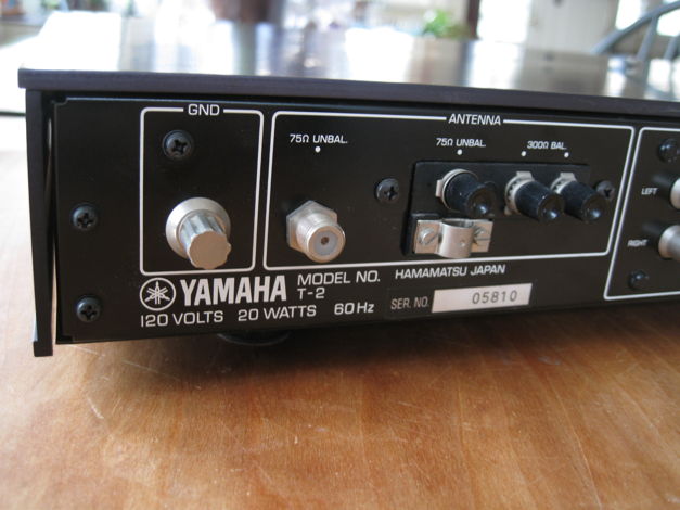 Yamaha T2 Yammy best tuner?  Certainly their coolest lo...