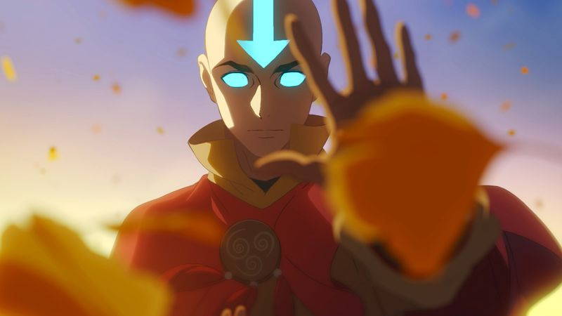 AVATAR AANG: THE LAST AIRBENDER, Aang (voice: Eric Nam), 2026. © Paramount+ / Courtesy Everett Collection