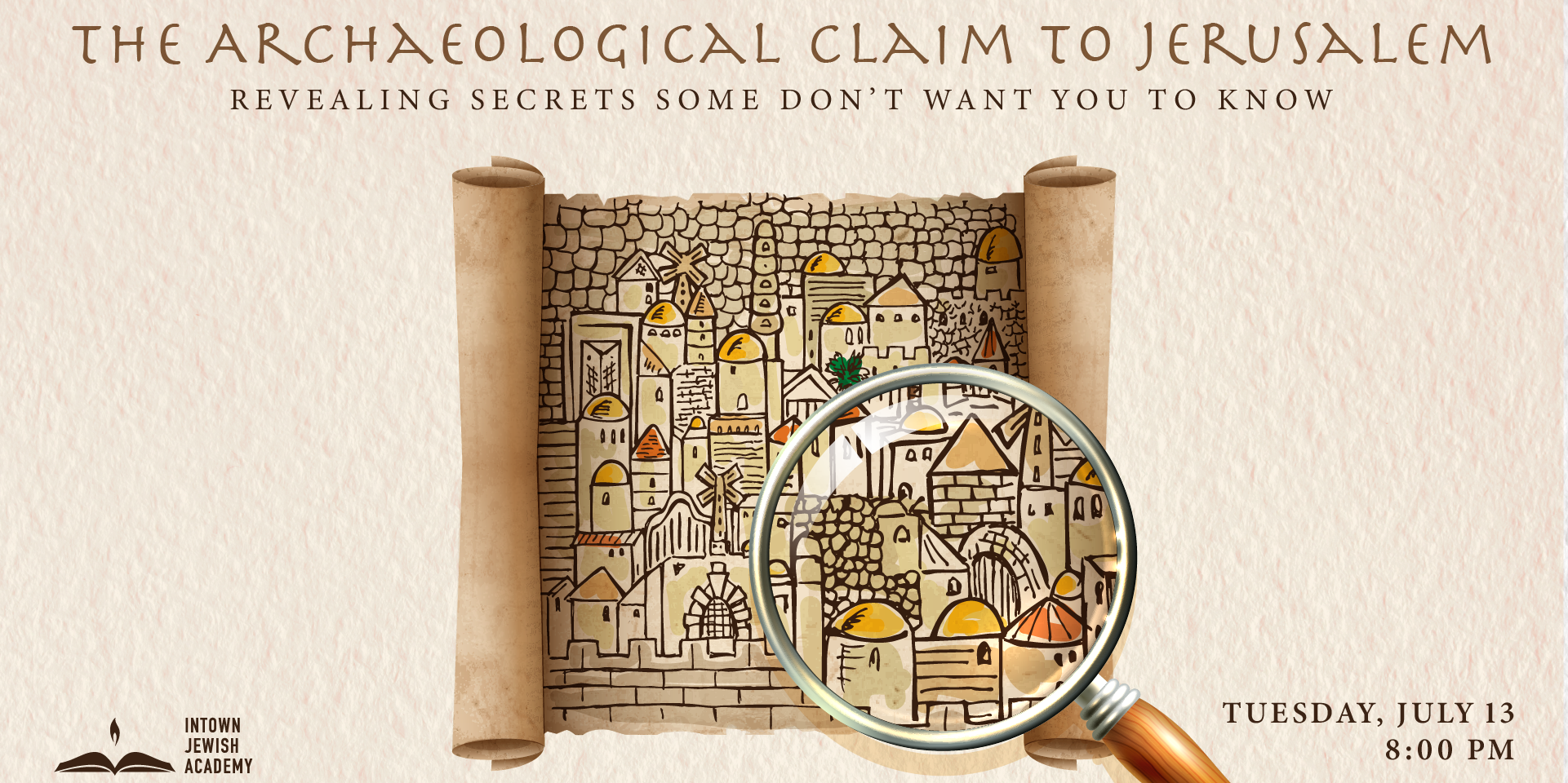 The Archaeological Claim to Jerusalem promotional image