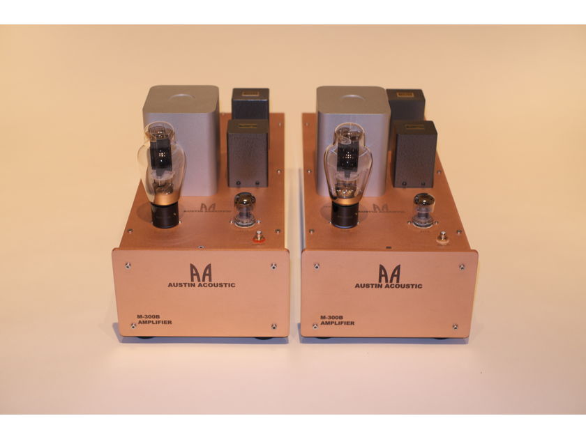 Austin Acoustic M-300B SET Tube Monoblock Amplifiers