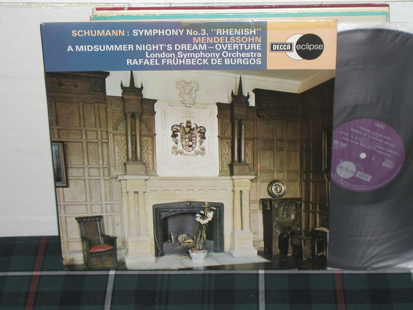 Fruhbeck De Burgos - Schumann Symp No 3 UK Decca ecs 760