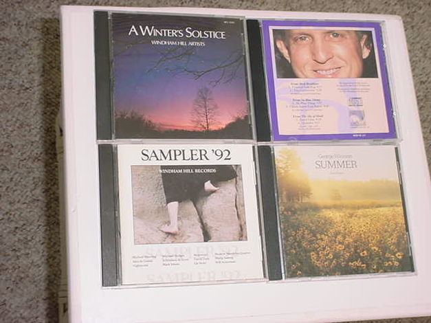 Windham Hill jazz cd lot of 4 cd's - Sampler 92  A wint...
