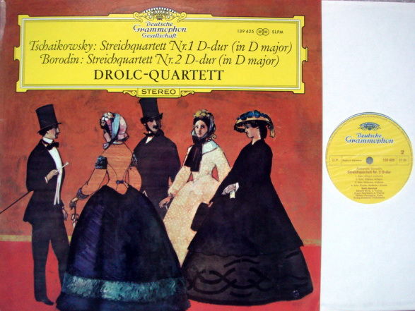 DGG / DROLC QT, - Tchaikovsky-Borodin String Quartets, ...