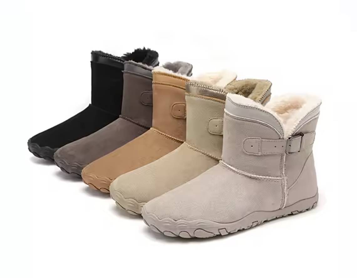 Untere Sohle eines Barfußschuhs