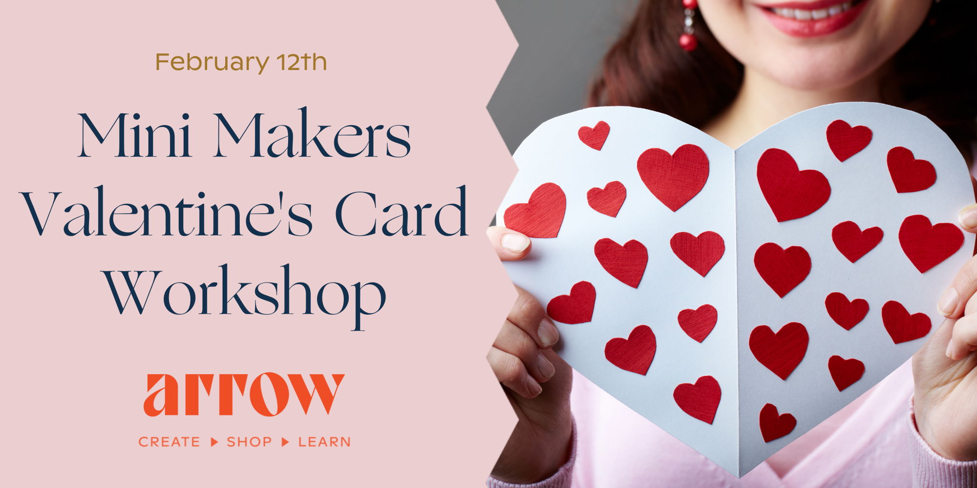 Valentine's Card Workshop with Amy Hartelust promotional image