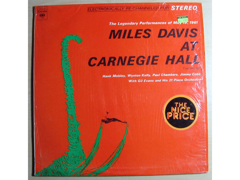 Miles Davis With Gil Evans - Miles Davis At Carnegie Hall Reissue, Remastered Columbia ‎– PC 8612