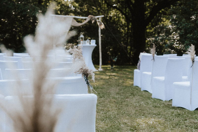 Hochzeit Außenbereich