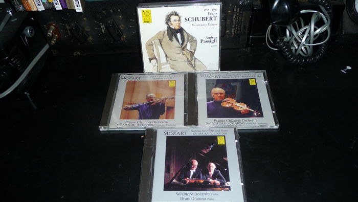 Accardo, Passigli - Mozart, Schubert FONE label